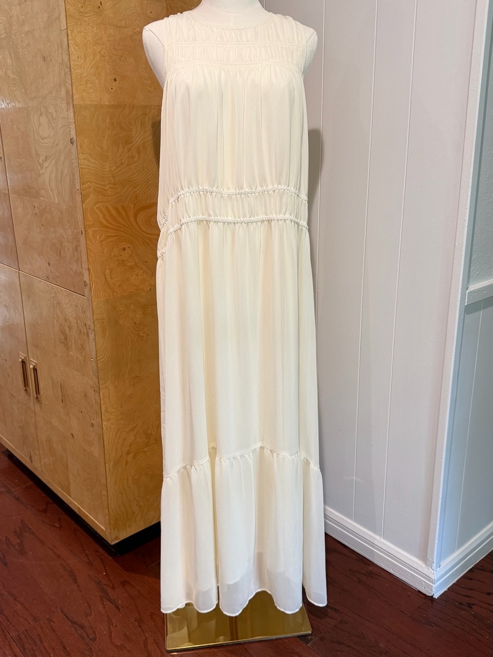 A New Day Cream/Off-White Dress